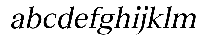 TeodorTRIAL RegularItalic Font LOWERCASE