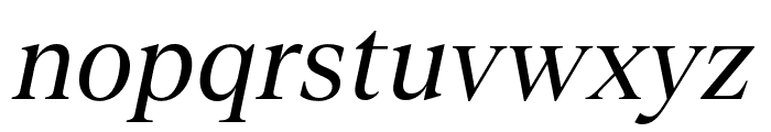 TeodorTRIAL RegularItalic Font LOWERCASE