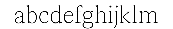 TeodorTRIAL Thin Font LOWERCASE