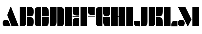 Tghead Font UPPERCASE