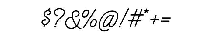 The Boutique Cursive   Regular Font OTHER CHARS