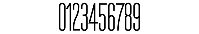 The National Regular Font OTHER CHARS