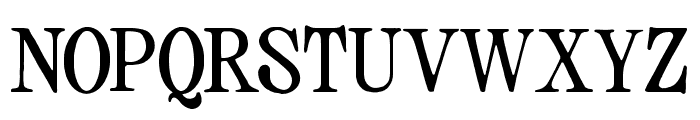 The Sterling Bros Rough Font UPPERCASE