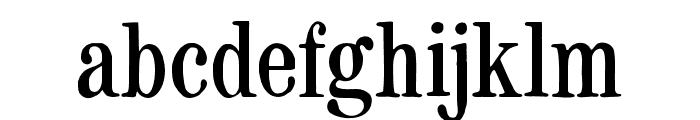 The Sterling Bros Rough Font LOWERCASE