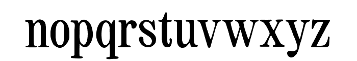 The Sterling Bros Rough Font LOWERCASE