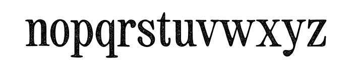 The Sterling Bros Stamp Font LOWERCASE