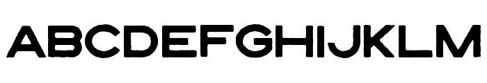 The West Forest Rough Font LOWERCASE