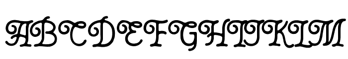 Thourenz   Rough Font UPPERCASE