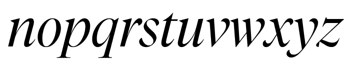 Tiempos Fine Light Italic Font LOWERCASE