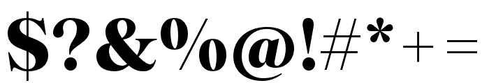 TobiasTRIAL Heavy Font OTHER CHARS