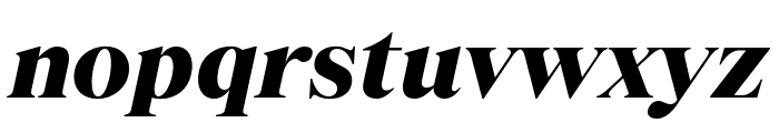 TobiasTRIAL HeavyItalic Font LOWERCASE