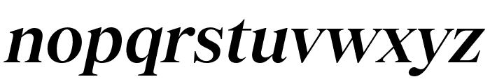 TobiasTRIAL SemiBoldItalic Font LOWERCASE