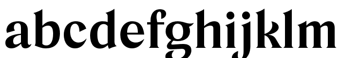 Tongari Display Bold Font LOWERCASE