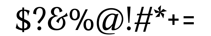 Tongari Display Regular Font OTHER CHARS