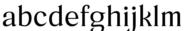 Tongari Display Regular Font LOWERCASE