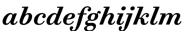 Trianon Caption Bold Italic Font LOWERCASE