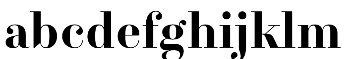Trianon Display Bold Font LOWERCASE