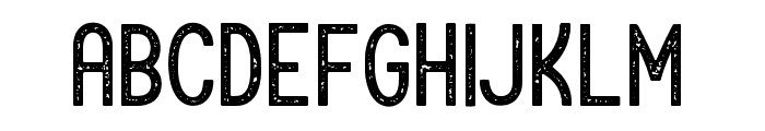 Troubadour Rough Font LOWERCASE