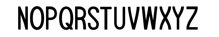 Troubadour Round Font LOWERCASE