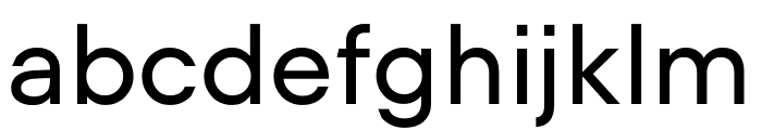 UCity Regular Font LOWERCASE