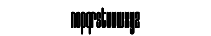 UT Morph Iso Font LOWERCASE