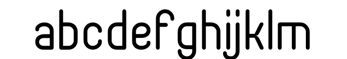 UT Morph Neo Font LOWERCASE