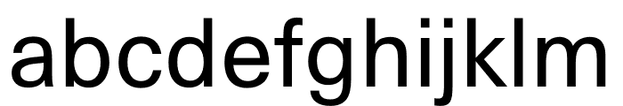 Unica77 Greek Regular Font LOWERCASE