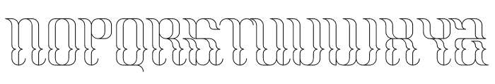 Ut One Regular Font UPPERCASE