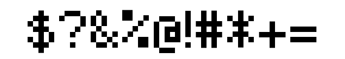 VG5000 Regular Font OTHER CHARS