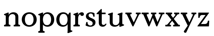 Value Serif Medium Pro Font LOWERCASE
