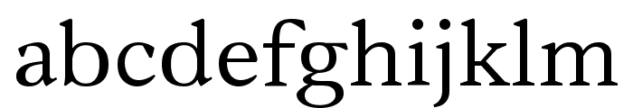 Vanio Regular Font LOWERCASE