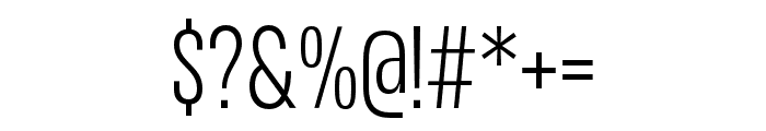 Variera   Extra Light Font OTHER CHARS