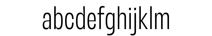 Variera   Extra Light Font LOWERCASE