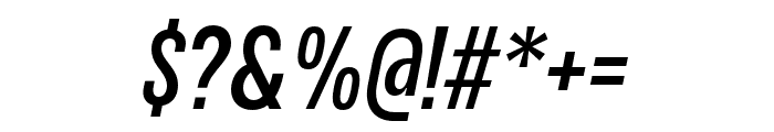 Variera   Medium Italic Font OTHER CHARS