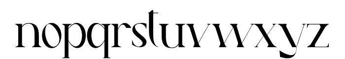 Veldman Font LOWERCASE