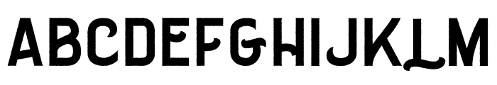 Victor   Rough Font LOWERCASE