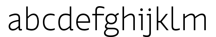 Ways Trial Light Font LOWERCASE