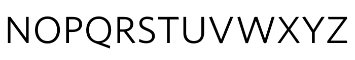 Whitney Office Regular Font UPPERCASE
