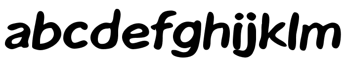 WhizBang Bold Font LOWERCASE