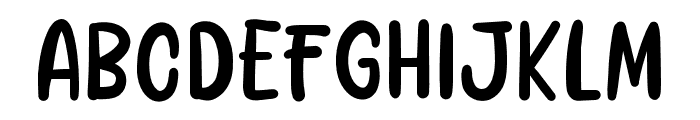 Whoduck Font LOWERCASE