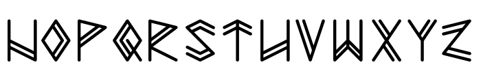 Wild Rune Font UPPERCASE