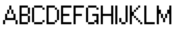 Windows Regular Font UPPERCASE