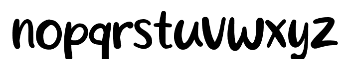 Winter Drink Font LOWERCASE