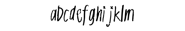 Witchy Font LOWERCASE