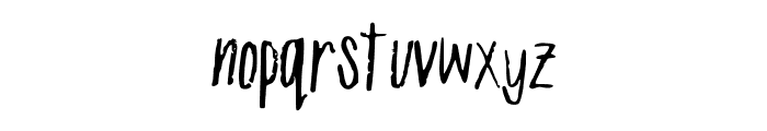 Witchy Font LOWERCASE