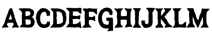 Wolfsbane Font UPPERCASE