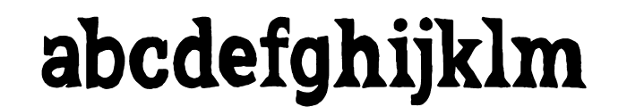 Wolfsbane Font LOWERCASE