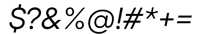 YellixTRIAL RegularItalic Font OTHER CHARS