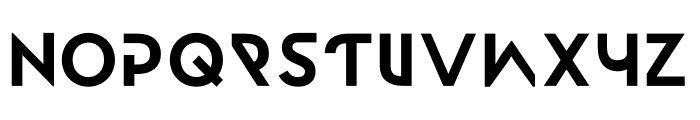 YkarRegular Font UPPERCASE
