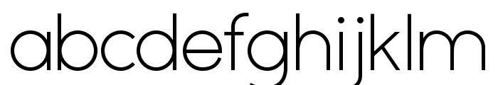 ZT Gatha   Light Font LOWERCASE